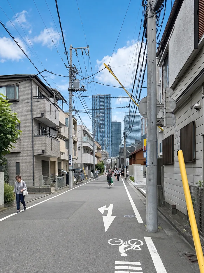 今井南町の街並み